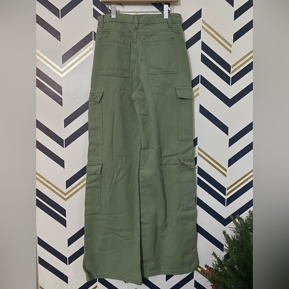 EUC SHEIN olive green pants, like new, same day shipping - Picture 2 of 2